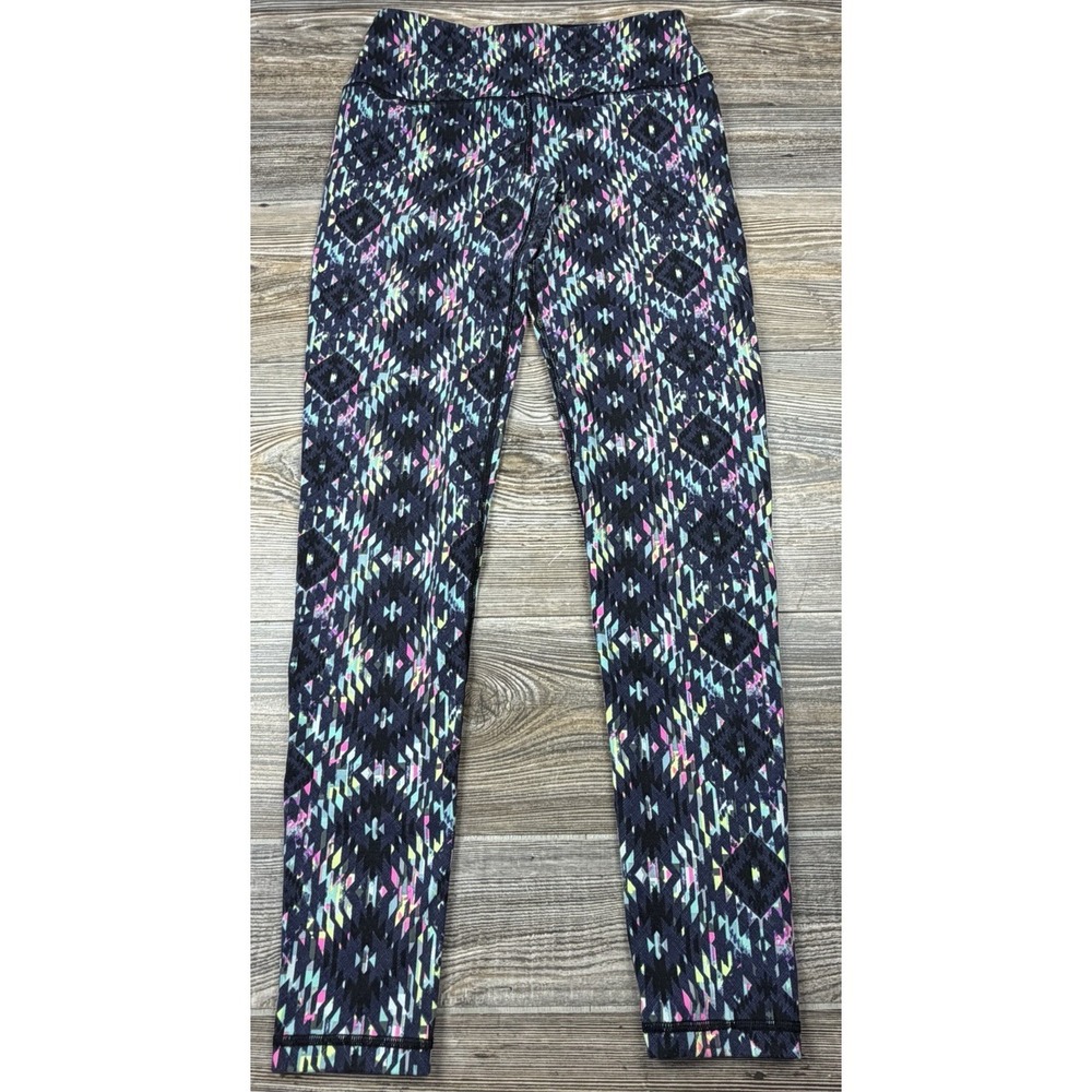 Victoria's Secret VSX Sport Knockout Tight Leggings Small Multicolor Aztec Print